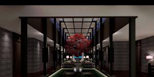 南寧秋潮會所現(xiàn)代中式裝修，注重中國風(fēng)